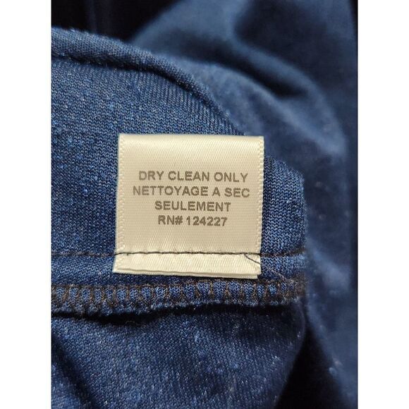 Misa Los Angeles Luca Midnight Blue Velvet Embroidered Sleeves Shift Dress, XS - Picture 11 of 13